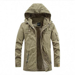Herbert - Stylische Winterjacke Herren in Beige