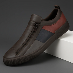 Avaron Leder Sneakers in Braun