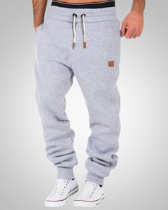 Rainer | Herren Relaxed Fit Kordelzug Jogginghose in Hellgrau