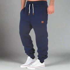 Rainer | Herren Relaxed Fit Kordelzug Jogginghose in Marineblau