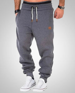 Rainer | Herren Relaxed Fit Kordelzug Jogginghose in Dunkelgrau