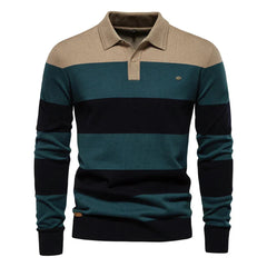 Ralph | Herren Klassischer Strickpullover in Khaki