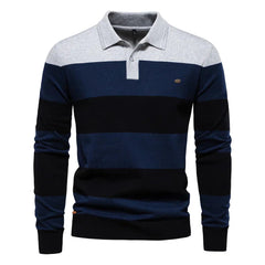Ralph | Herren Klassischer Strickpullover in Grau