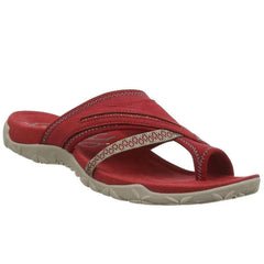 Sydney® | Bequeme Sommer-Hausschuhe in Rot