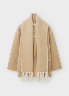Mara™ | Klassische Schaljacke in Beige