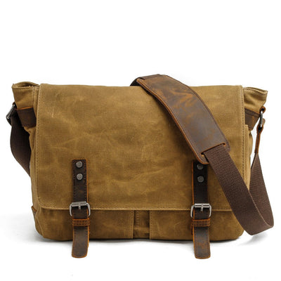 Uriel - Messenger-Tasche - Vintage-Schnallen-Stil