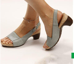 Sarah® | Elegante Damen Sandalen in Grau