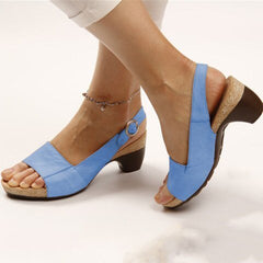 Sarah® | Elegante Damen Sandalen in Hellblau