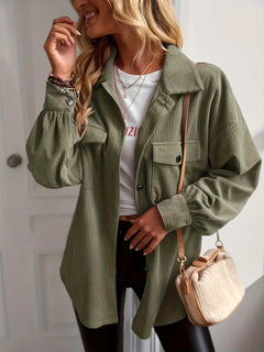 Xenia - Vielseitige Jacke für Damen in Grün