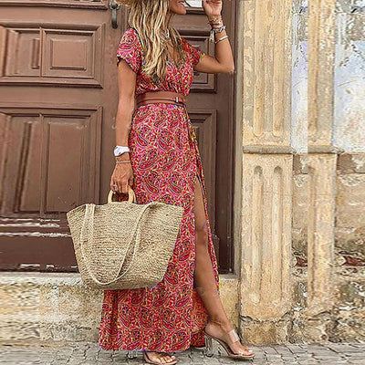 Sybella – Luftiges Boho Maxikleid