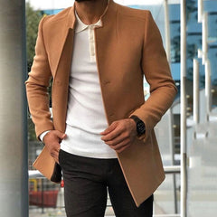 Gaston - Elegante Und Bequeme Jacke in Khaki