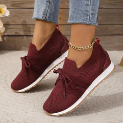 Alina | Bequeme Sneaker für den Alltag Damen in Rot