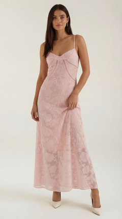 Valentina | Maxikleid in Rosa