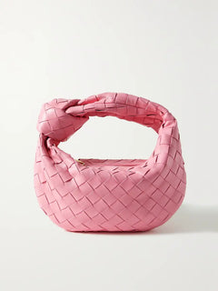 Sonya - Handtasche - Elegantes gewebtes Design in Rosa