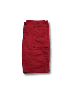 Clara | Hampton Cargo Shorts für Herren Stil in Rot