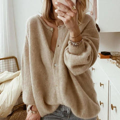 Sarah | Zeitlose Strickjacke mit Knopfleiste in Standard