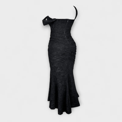 Renske - Stilvolles Maxikleid mit kunstvollem Korsett
