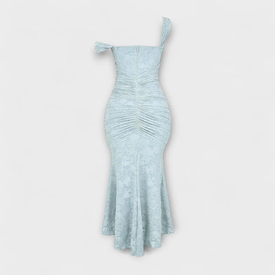 Renske - Stilvolles Maxikleid mit kunstvollem Korsett
