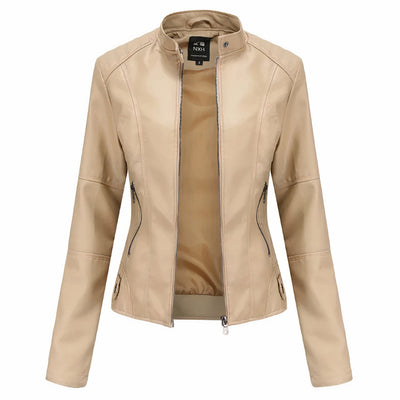 Schicke Lederjacke für Frauen - Berthe