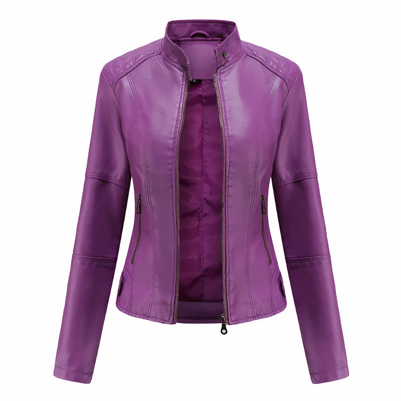 Schicke Lederjacke für Frauen - Berthe