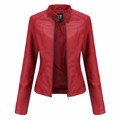 Schicke Lederjacke für Frauen - Berthe