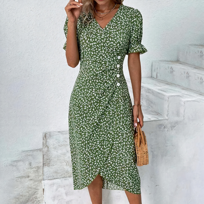 Schönes lässiges Sommerkleid für Damen | Mini