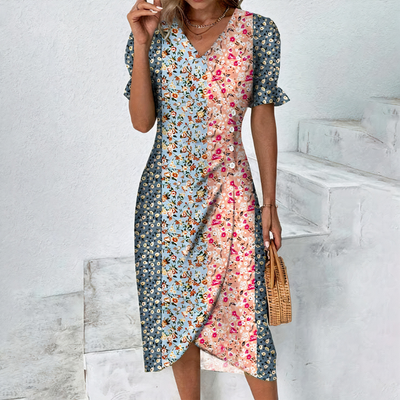 Schönes lässiges Sommerkleid für Damen | Mini