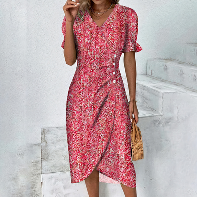 Schönes lässiges Sommerkleid für Damen | Mini