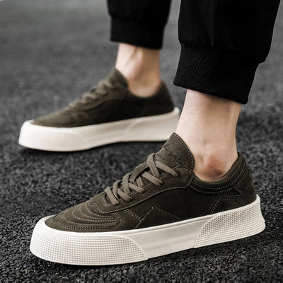 Steinbock - Ultra-bequemer Turnschuhe aus echtem Leder