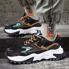 RalphMattew™ Denny-Bequeme und stylische turnschuhe in Schwarz