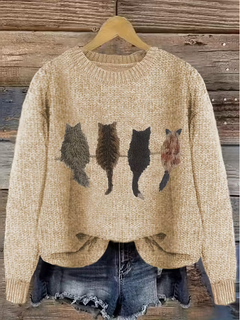 Velara - Strickpullover mit weichem Griff in Beige