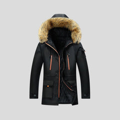 Hasso® | Schneesturm Parka in Schwarz