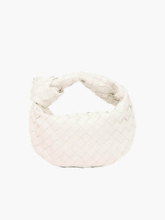 Gewebte Tasche Mini in Creme