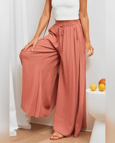 Weit Geschnittene Sommerhose für Damen