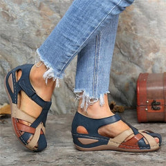 CECILE - Orthopädische Sandalen für Frauen in Blau