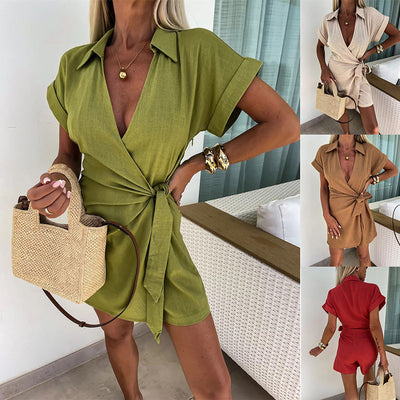 Violetta® | Kleid mit V-Ausschnitt