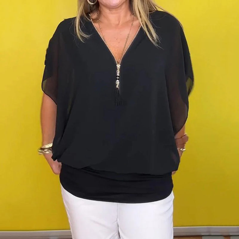 Evi™ Vielseitige Bluse für den Alltag