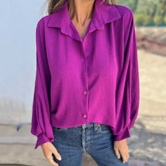 Valerie®️™ – Elegante und stilvolle Bluse in Lila