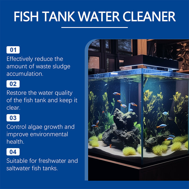 2+1 Gratis | AquaKlar™ Kristallklares Aquarium
