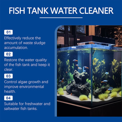 2+1 Gratis | AquaKlar™ Kristallklares Aquarium