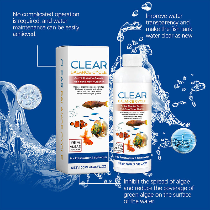 2+1 Gratis | AquaKlar™ Kristallklares Aquarium