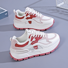 Klarisse - Leichter Schnür Turnschuh in Rot