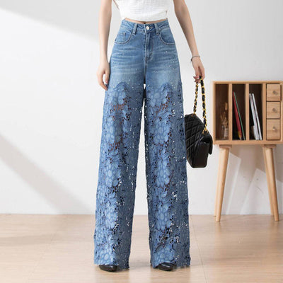 Annelore™ Schicke Spitzen-Jeans