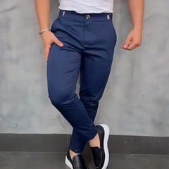 Maximilian™ Praktische Stilvolle Hose in Marineblau