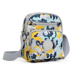 StilTasche™ Organisierter Reisebegleiter in Grau-Gelb