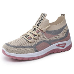 Xarae - leichte, gedämpfte Laufschuhe mit Schnürung in Khaki