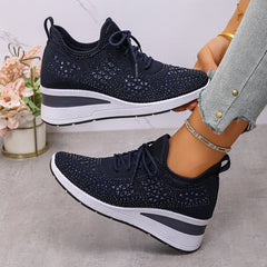 Luriya - Funkelnde Strass-Schuhe in Schwarz