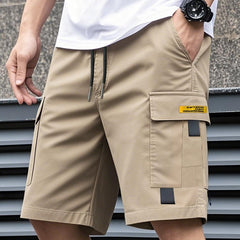 Cassian - Leichte Cargoshorts in Beige