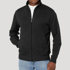 Stefan | Herren Leichte Frühlingsjacke in Schwarz