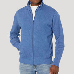 Stefan | Herren Leichte Frühlingsjacke in Hellblau